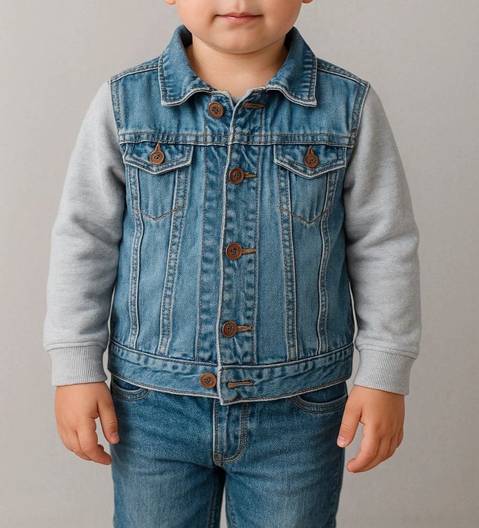 Veste en jean garçon 4 ans Dany Kids – stylée et confortable !