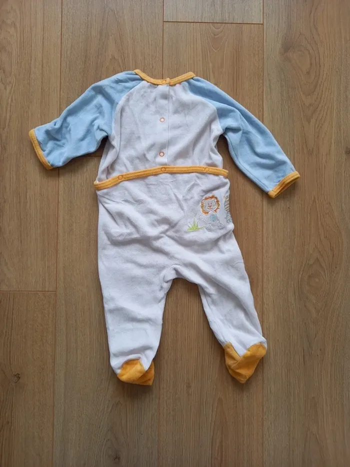 Pyjama chaud 1 pièce 9 mois - photo numéro 2