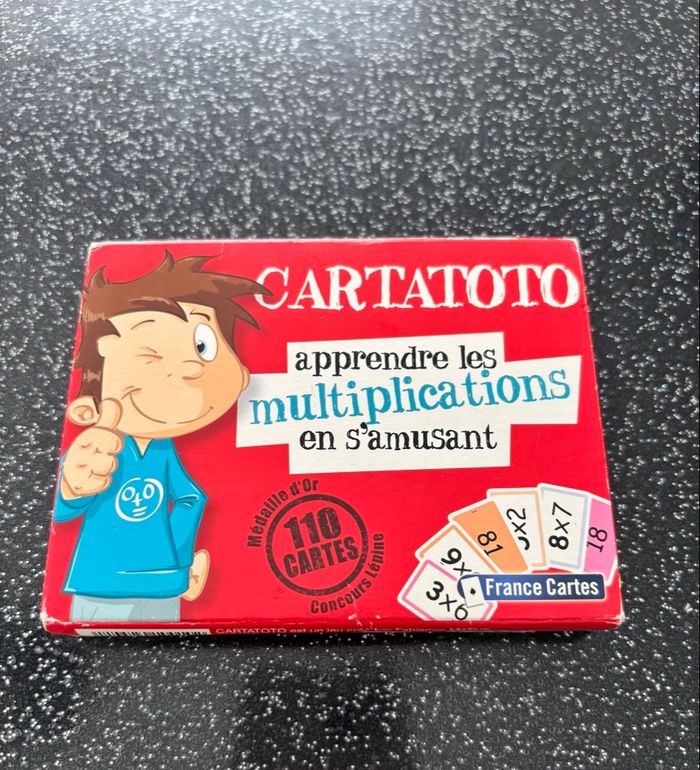 Cartatoto - apprendre et s’amuser avec les multiplications
