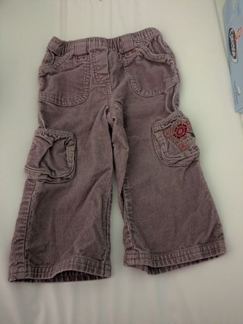 Pantalon velours 18 mois
