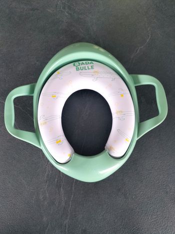 Réducteur de toilette anti dérapant