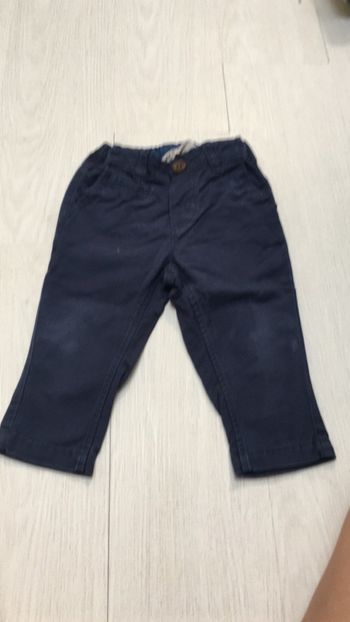 Pantalon jean marine H&M 4-6 mois