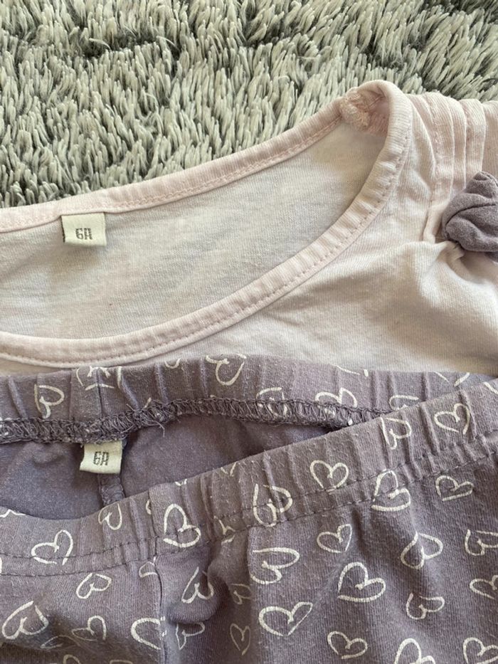 Pyjamas 2 pièces fille - 6 ans - photo numéro 4