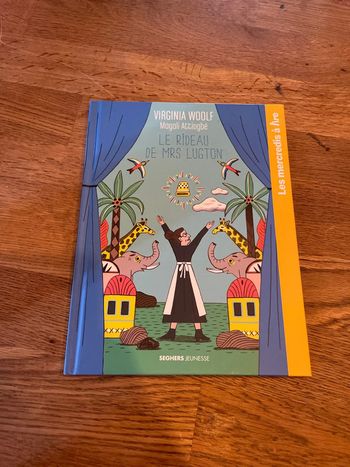 Livre les mercredis à lire Le rideau de Mrs Lugton