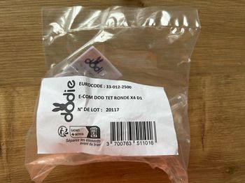 Tétines rondes Dodie