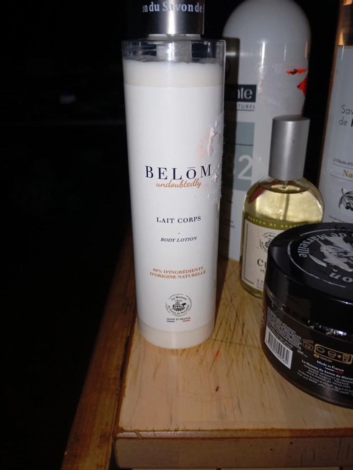 Belom lait corps neuf