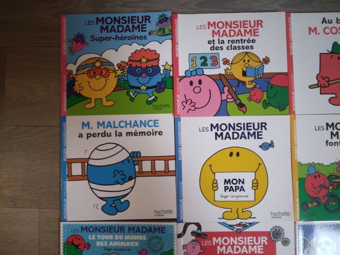Lot 19 livres monsieur Madame - photo numéro 3