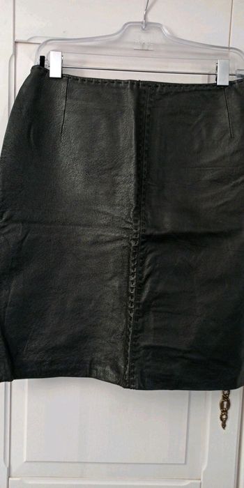 Jupe en cuir