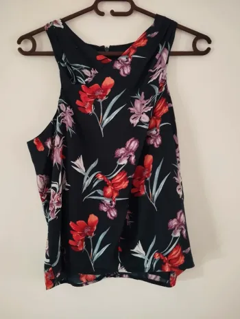 Débardeur à fleurs