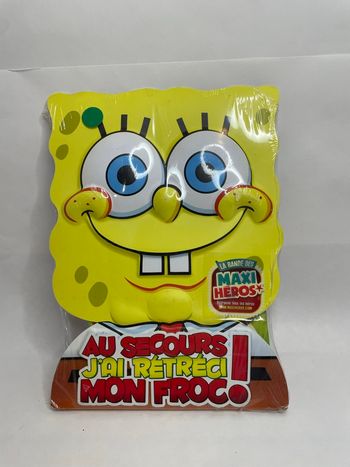 Dvd bob l’eponge au secours j’ai rétréci mon froc