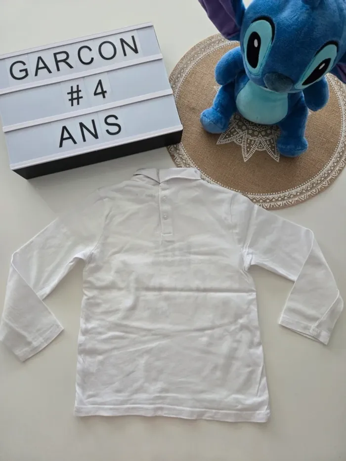 Tee-shirt roi des câlins 4ans - photo numéro 3