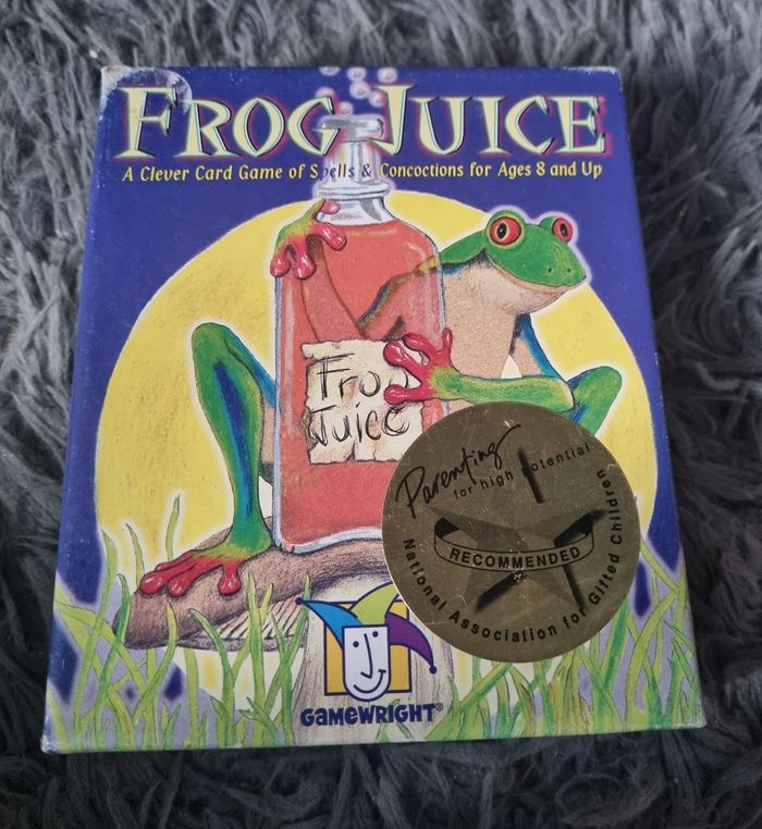 Jeu de carte Frog Juice à partir de 8ans