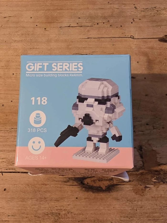 ⭐ Mini Kit LEGO-Compatible – Stormtrooper Star Wars – 318 pièces – Neuf & Stylé ! ⭐