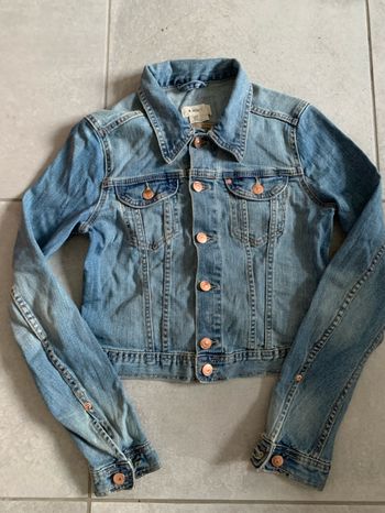 veste en jean taille 38