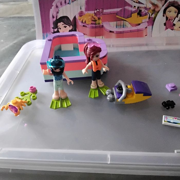 Boîte cœur été Emma 41385 Lego friends - photo numéro 2