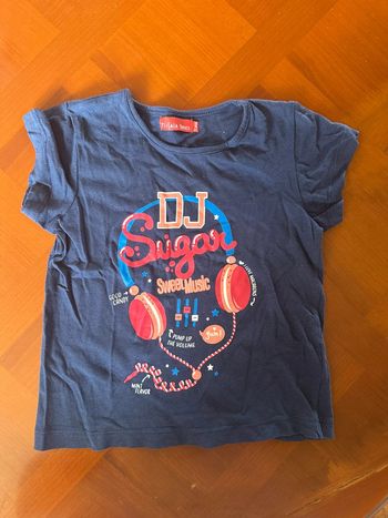 T-shirt tissaia, cinq ans, fille