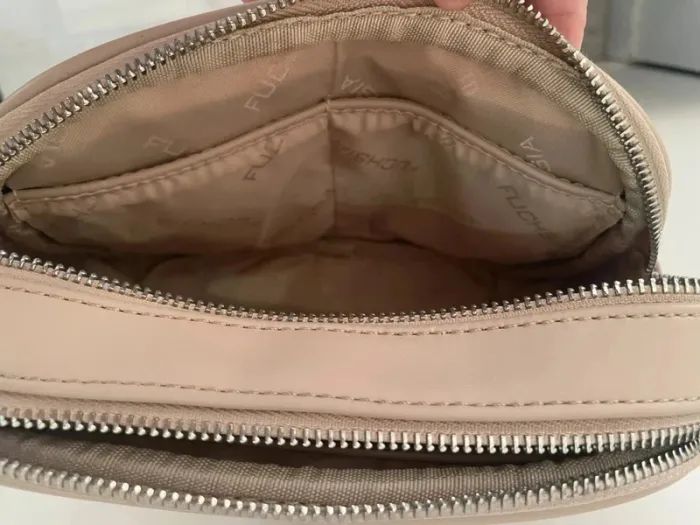 Fuchsia Paris beige purse sac à main - photo numéro 10
