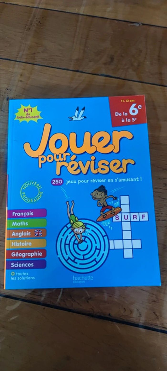 Jouer pour réviser de la 6ème à la 5ème