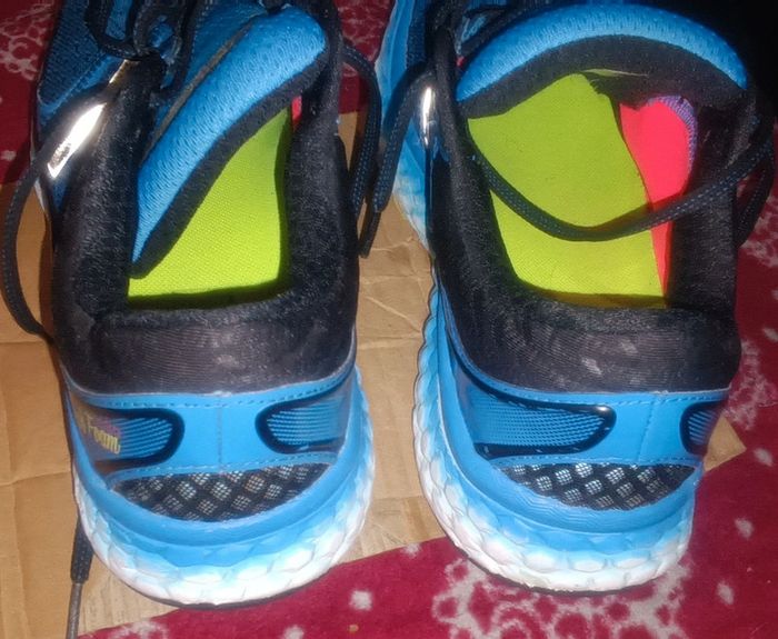 Baskets bleues New Balance fresh foam - photo numéro 5