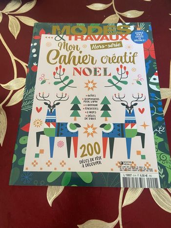 Mon cahier créatif de noël