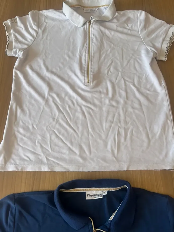 Lot de 2 polos les tropeziennes taille L - photo numéro 9