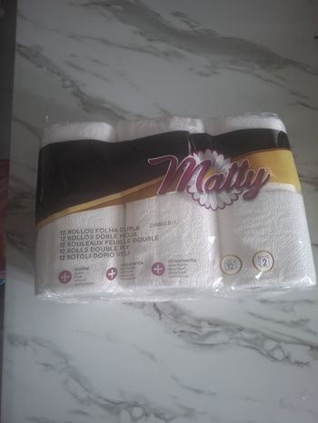 Papier toilette matty 12 pièces