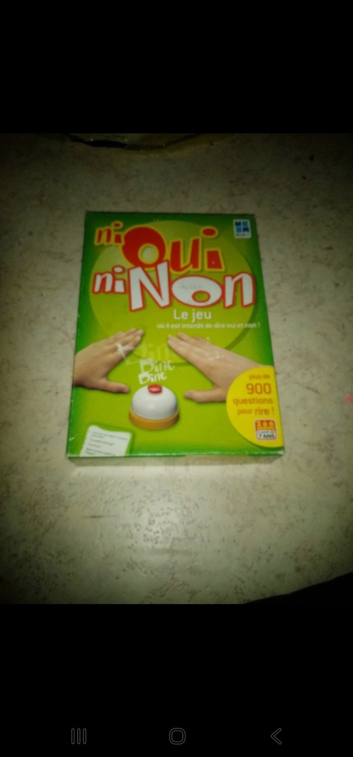 Jeux de société ni oui ni non