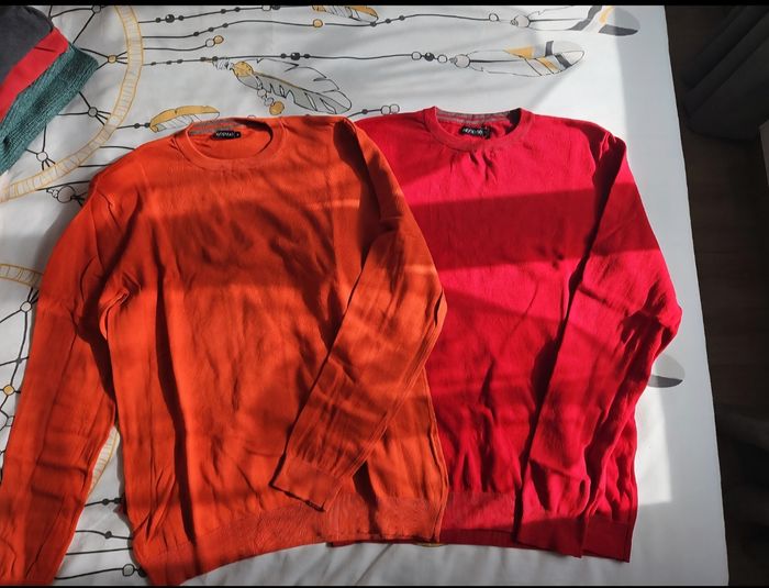 Lot 2 pulls léger taille M