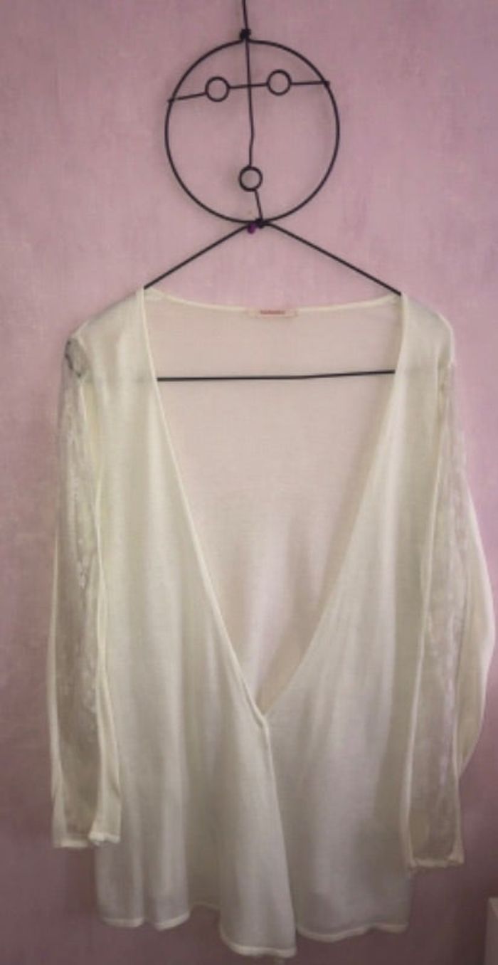 Gilet fin blanc