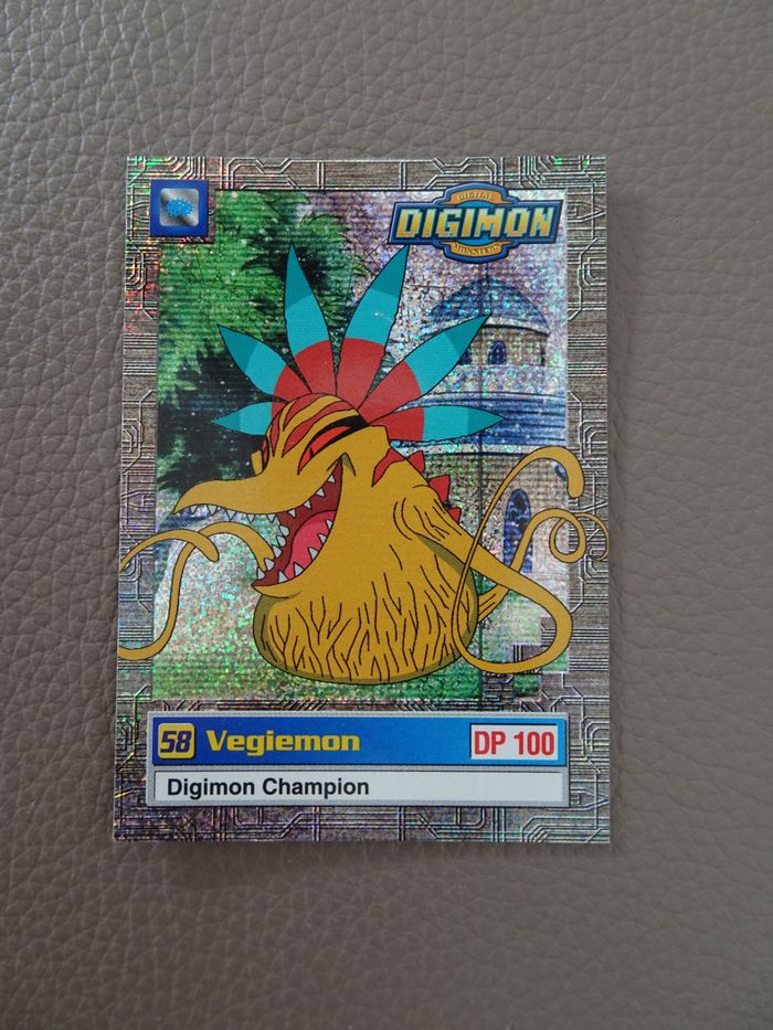 Carte digimon brillante vegiemon