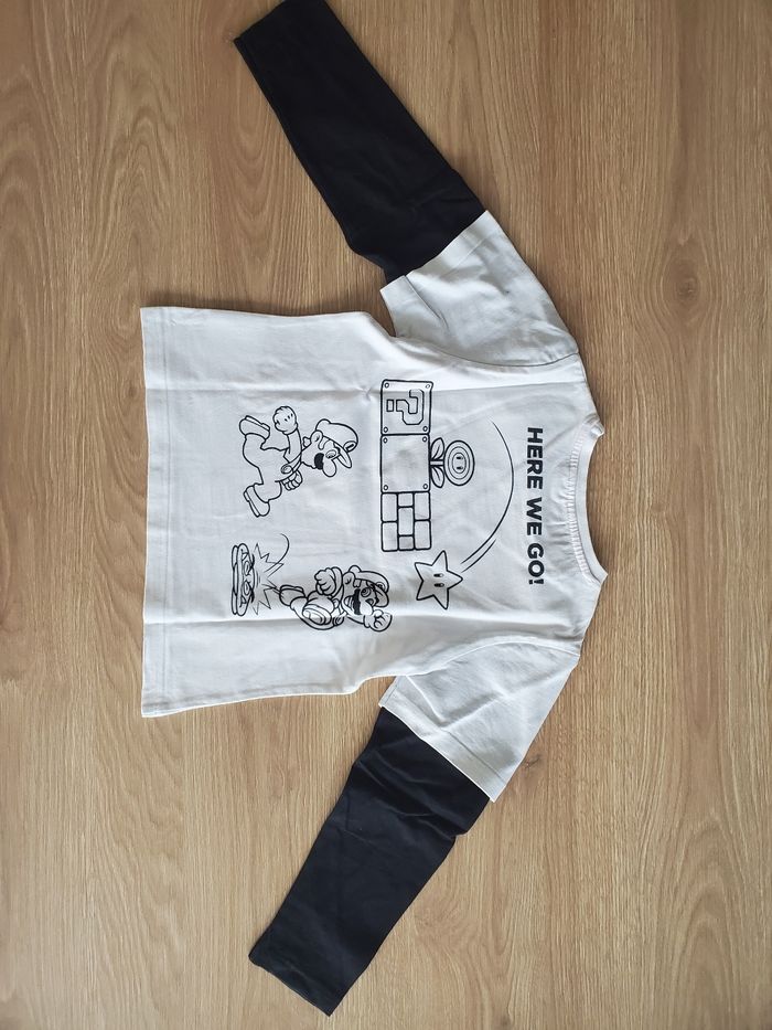 Pull et tee-shirt  Super Mario 8 ans - photo numéro 9