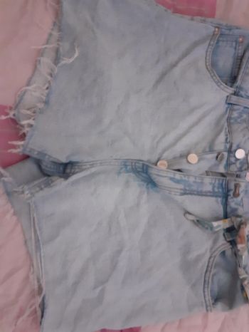 Short  en jean délavé cama