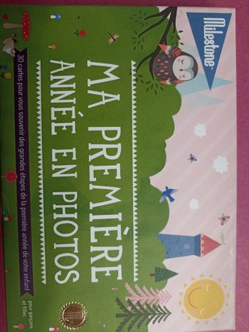 Coffret "Ma première année en photo"- Éditions Milestone