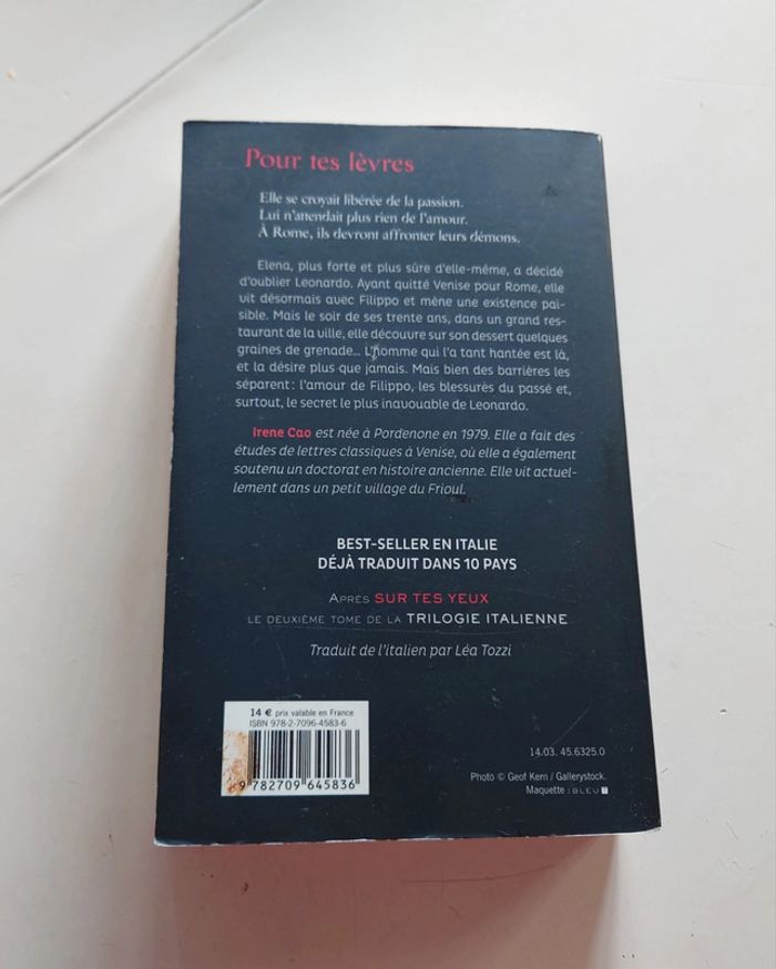 Pour tes lèvres - tome 2 - Irène cao - photo numéro 2