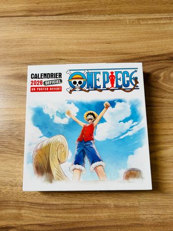 Calendrier Officiel One Piece 2026 + Poster Offert PlayBac