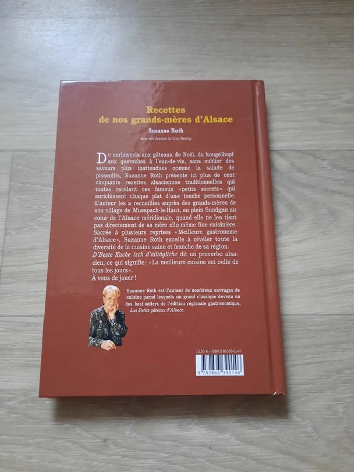 Livre: Recettes de nos grands-mères d'Alsace de Suzanne Roth - photo numéro 2
