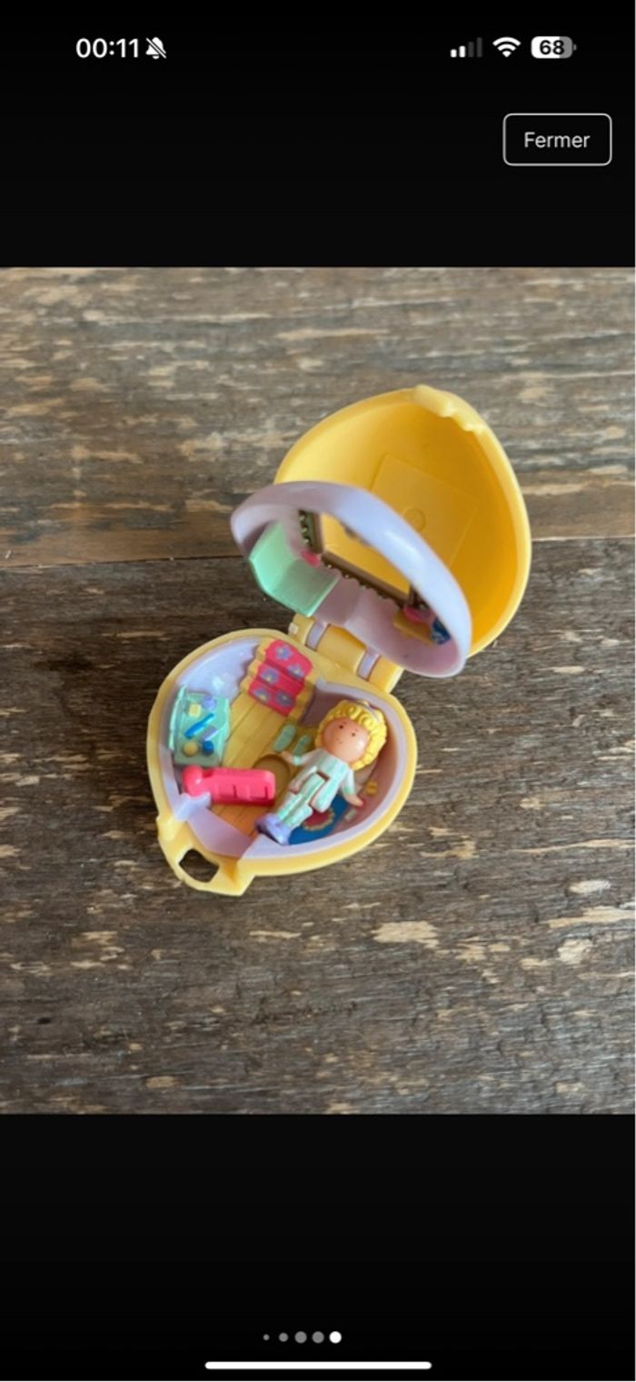 Polly pocket dans sa chambre 1991 - photo numéro 2