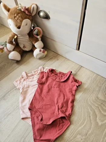 Lot de 2 bodie manche courte Vertbaudet