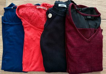 Lot de 4 hauts manches longues Femme taille M/38/40