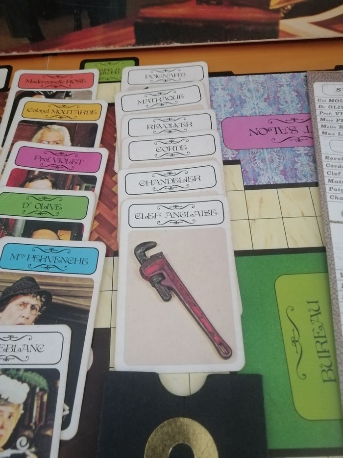 Jeu '' cluedo vintage  miro - photo numéro 7