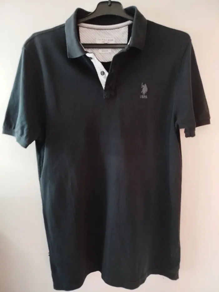 Polo US Polo Assn noir taille L - photo numéro 4
