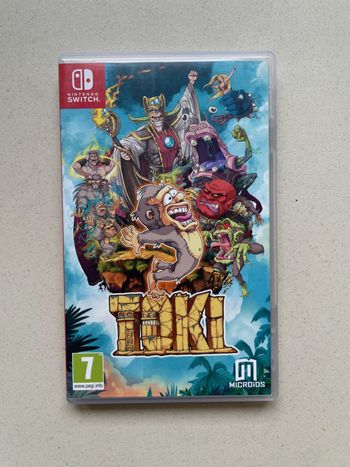 Jeu pour Nintendo switch, Toki en multilangues dont le français.