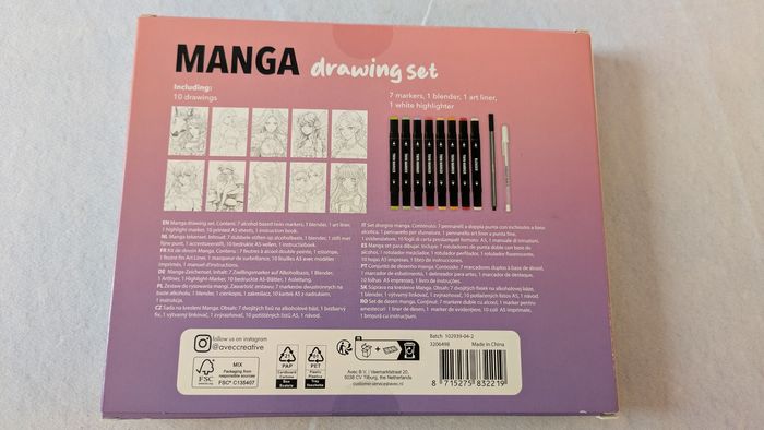 Kit de dessin Manga - photo numéro 2