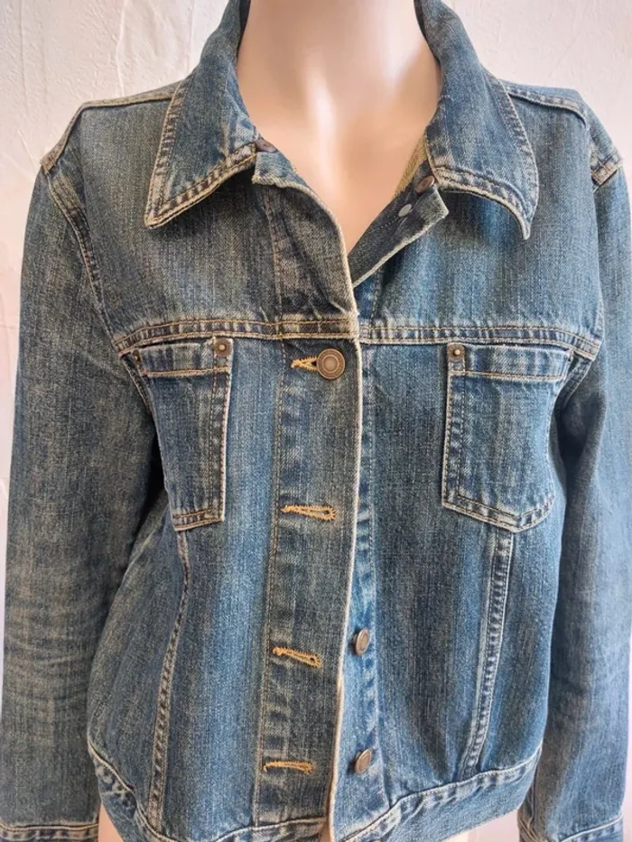 Veste en Jean Classique Taille XL - photo numéro 2