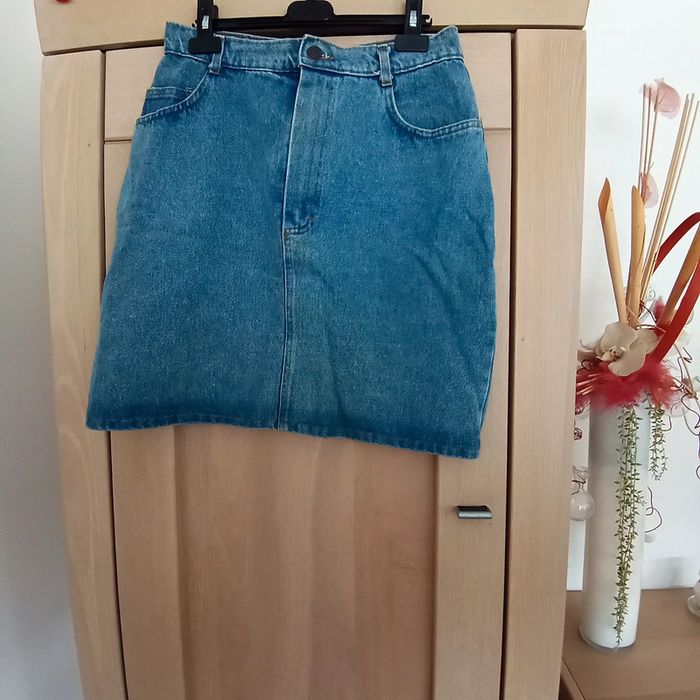 Jupe en jean vintage