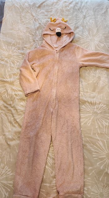 Combi polaire rose 6 ans TAO 