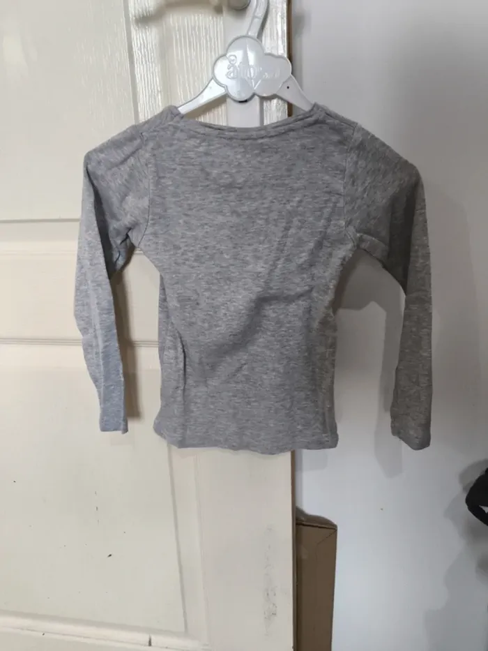 Sous pull t-shirt manches longues 4 ans - photo numéro 3