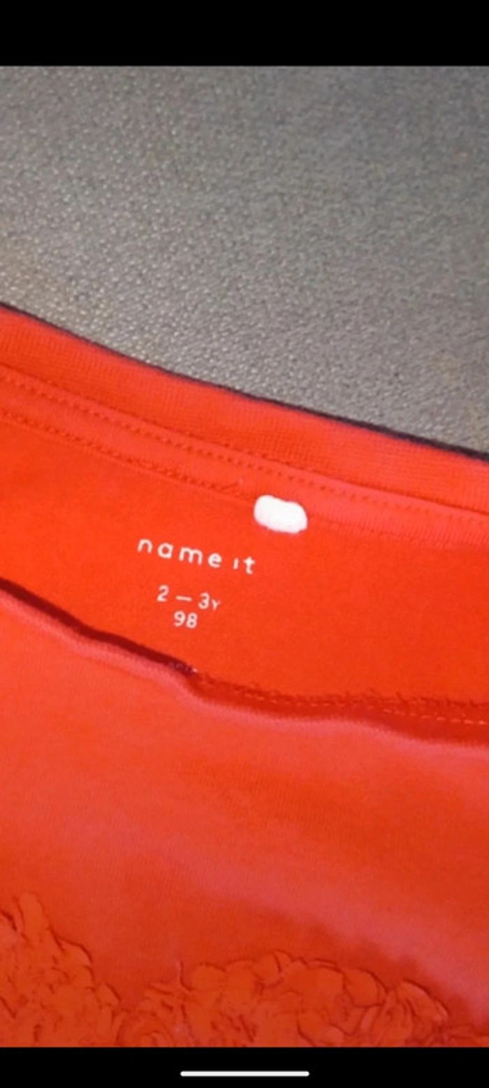 Tee shirt fille name it 2 ans sheryne - photo numéro 3