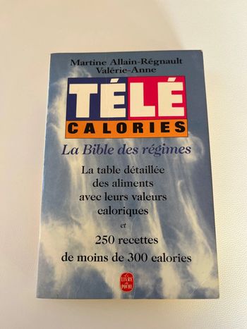 Table des valeurs caloriques des aliments : Télé Calorie