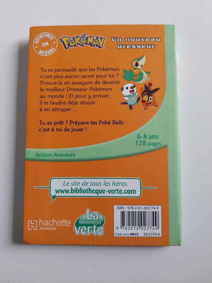 Livre Pokemon C'est toi le héros - photo numéro 3